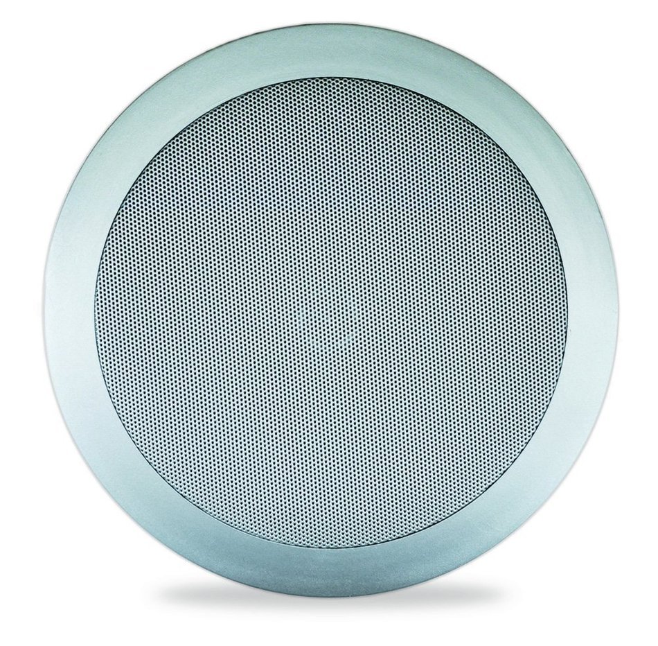 Pyle PDIC81RDSL In-Wall / In-Ceiling Dual 8-inch Speaker System, 2-Way, Flush Mount, Silver (Pair) N5