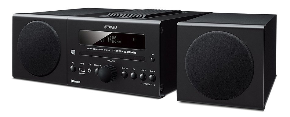 Yamaha MCR-B043RE Desktop Audio System, Red N5