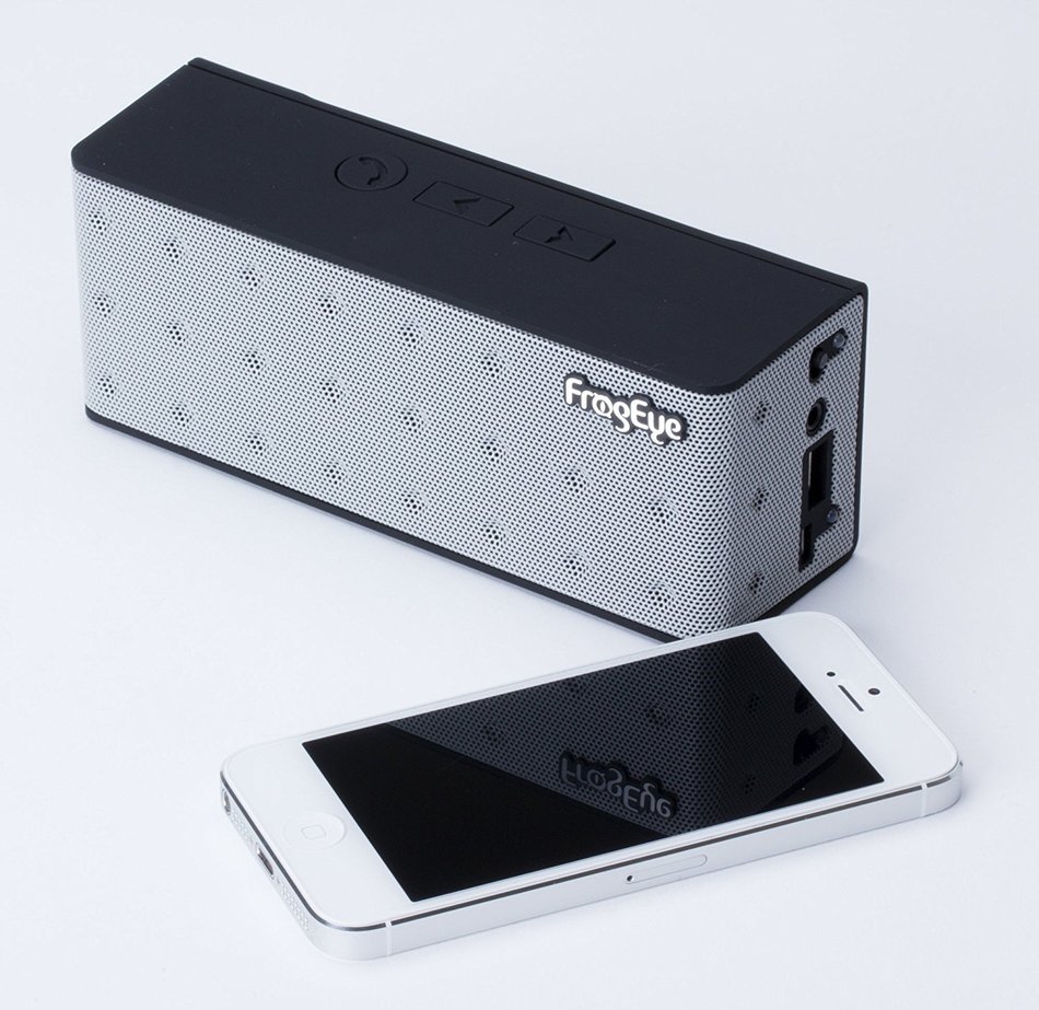FrogEye BT-S7-3 HotBox S7+, Wireless Speaker and Power Bank-Blue N6