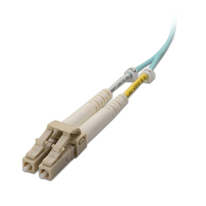 Cable Matters 10Gb 40Gb Multimode OM3 Duplex 50/125 OFNP Fiber Patch Cable LC to LC - 10m N54