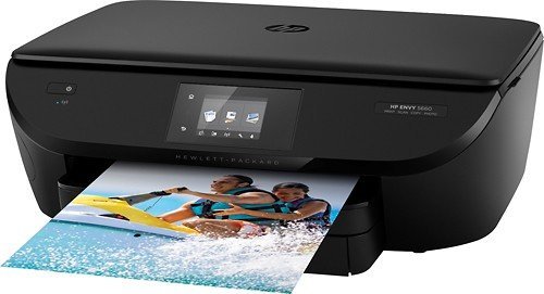 HP - ENVY 5660 Wireless e-All-In-One Instant Ink Ready Printer - Black