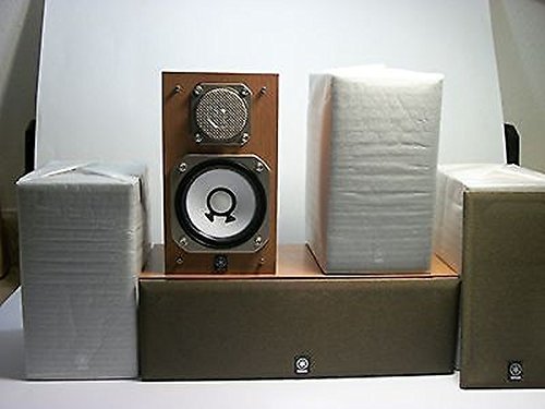 Yamaha NS-P10MM 4 x 3.5-Inch 2 Way Satellites with Dual 3.5-Inch 2 Way Center Channel 5 Speaker Suround Sound...