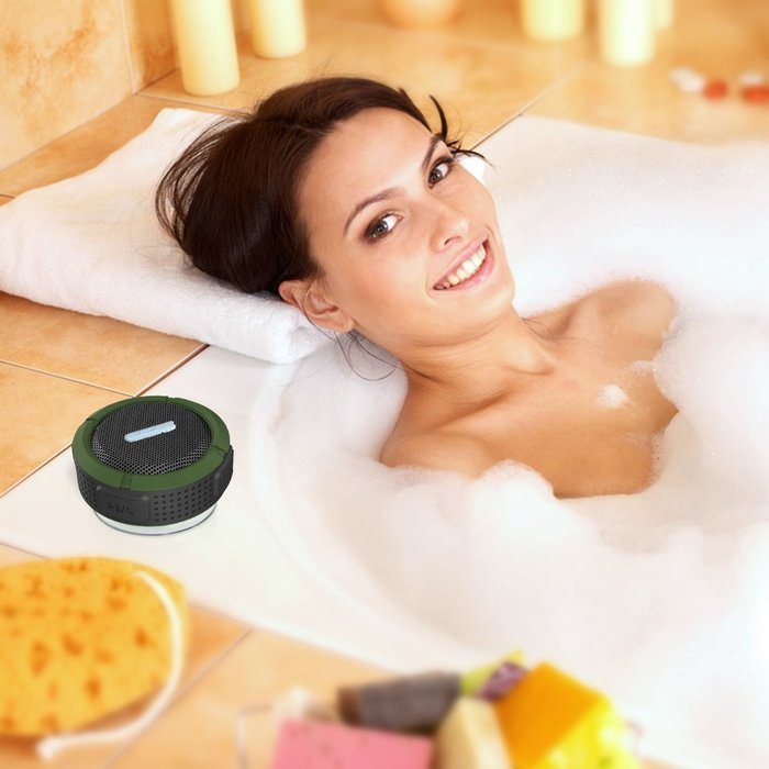 Vafru Military version IP65 Super Shockproof Waterproof Sport Hi-fi Bass Wireless Portable Bluetooth Speaker Stereo... N6
