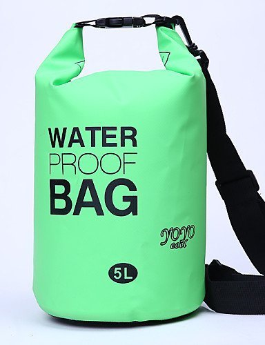 SB@5 L Waterproof Dry Bag Camping & Hiking / Cycling/Bike Outdoor Waterproof / Compact PVC , black