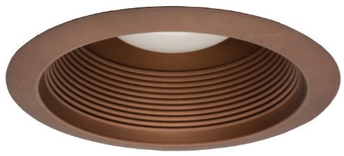 NICOR Lighting 17550ANKWL Airtight Cone Baffle Wet Location, 6-Inch, Nickel by NICOR Lighting