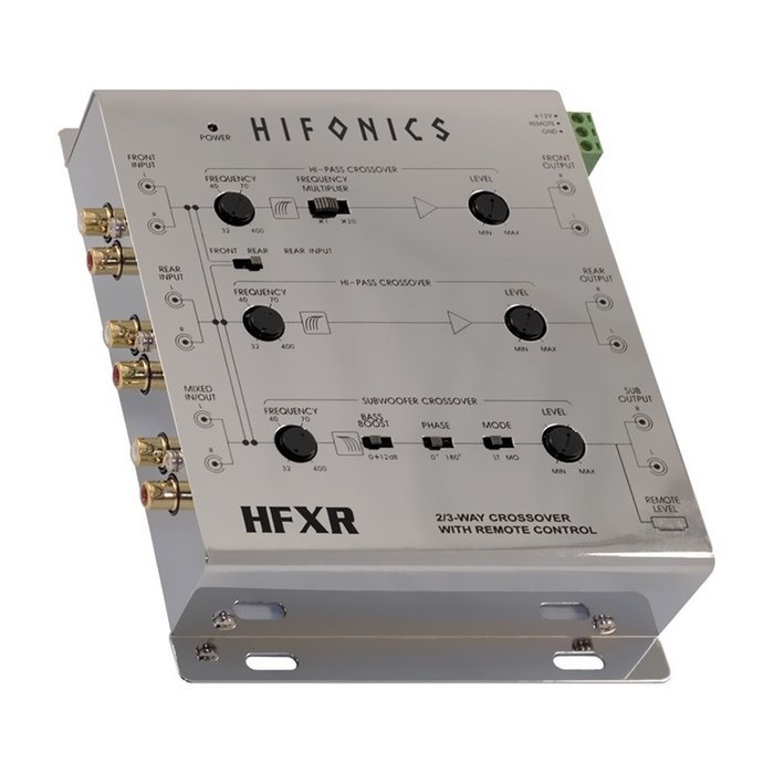 hifonics HFXR Hide Away 2 Or 3-Way Crossover