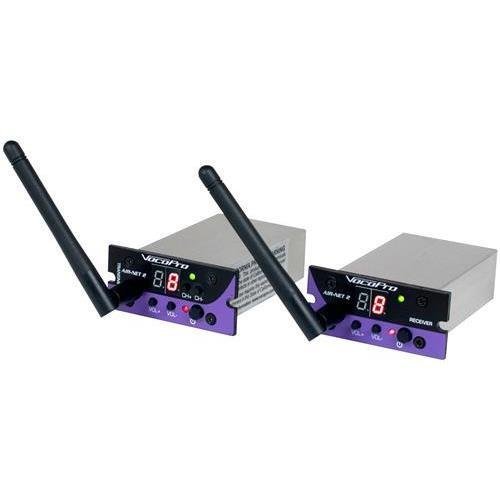 VOCOPRO AIR-NET 2 Pro Stereo Wireless Transmitter and Receiver for Powered Speakers