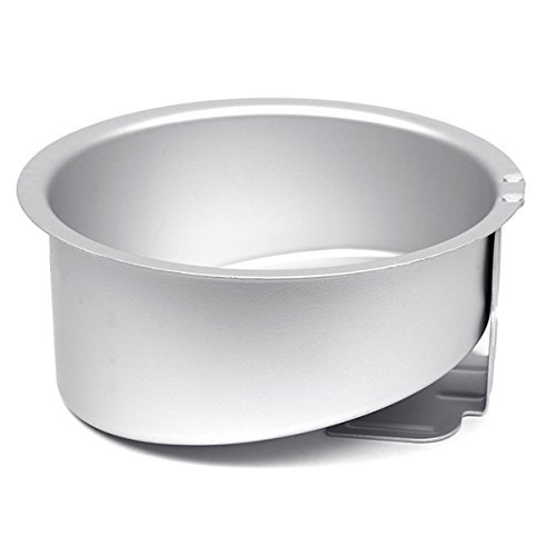 Petal Crafts Round Topsy Turvy Cake Pan, 6", Silver