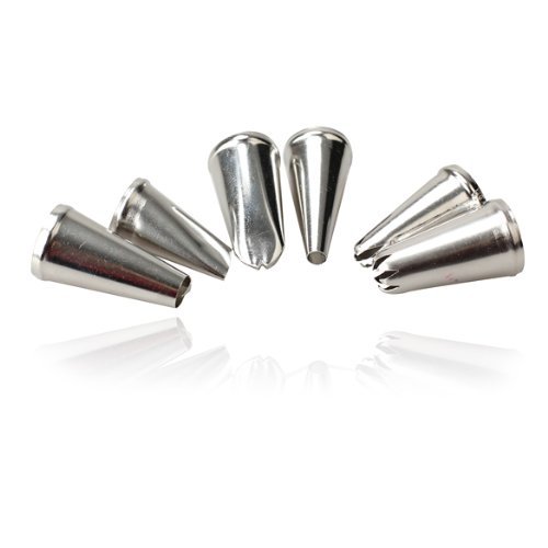 ecoolbuy-6pcs-cake-nozzle-tip-pudding-cookies-ice-cream-decorate