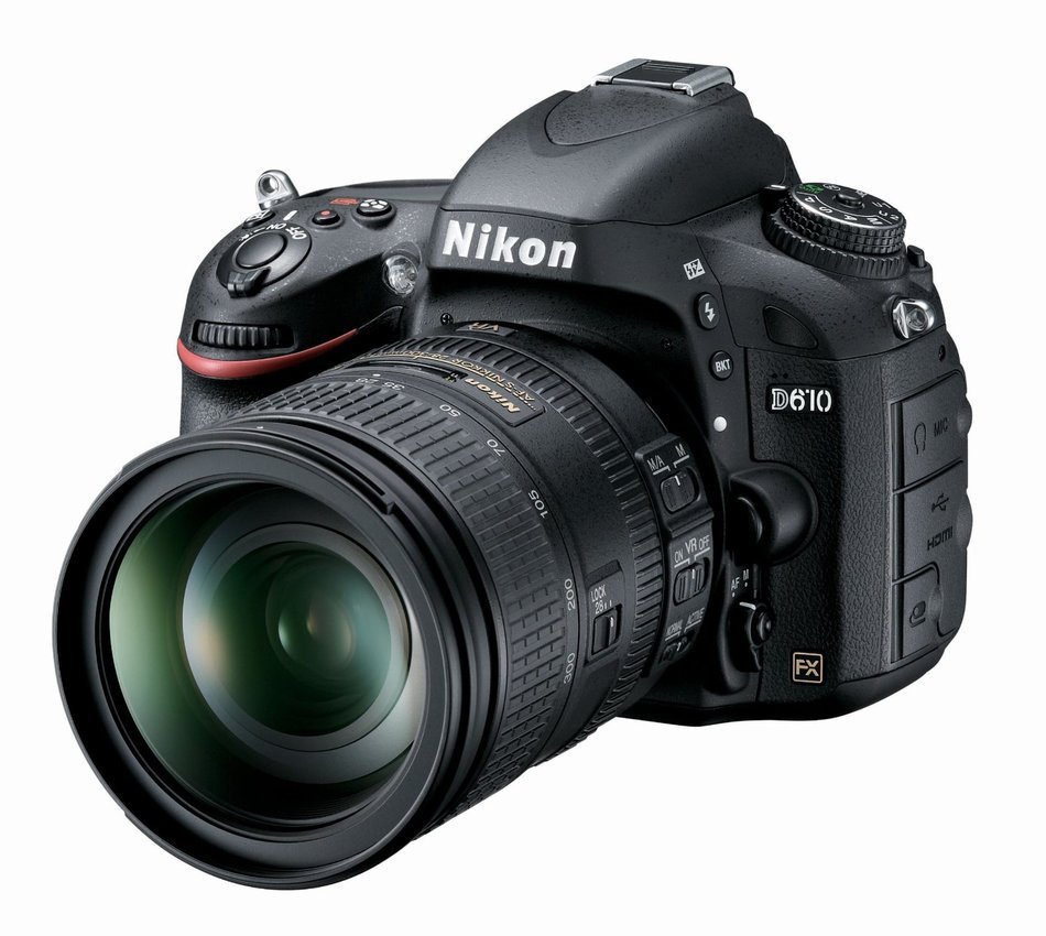 Nikon D610 24.3 MP CMOS FX-Format Digital SLR Camera with 24-85mm f/3.5-4.5G ED VR Auto Focus-S Nikkor Lens