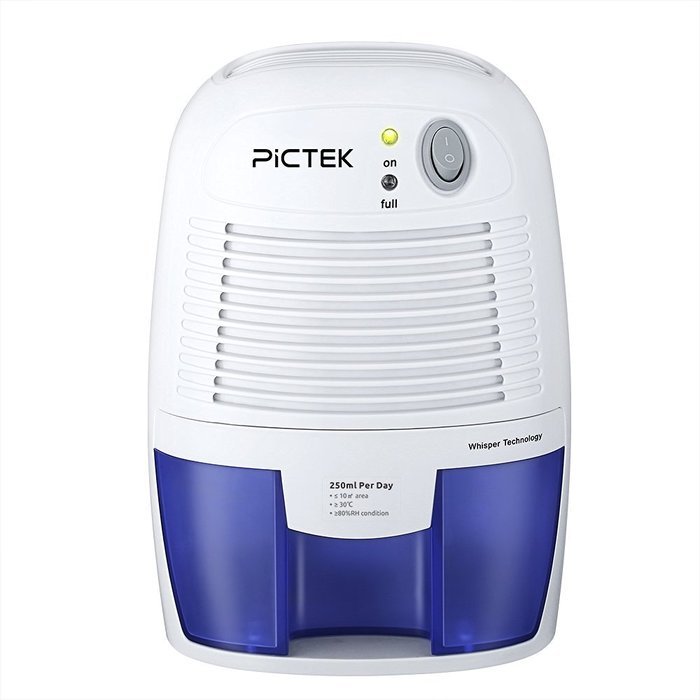 Pictek Compact Dehumidifiers, [Only for Small Room] [Ultra Quiet] [Auto-Off] Portable Mini Dehumidifier, Moisture... N6