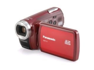 Panasonic cam recorder SDR-S7 red color N2