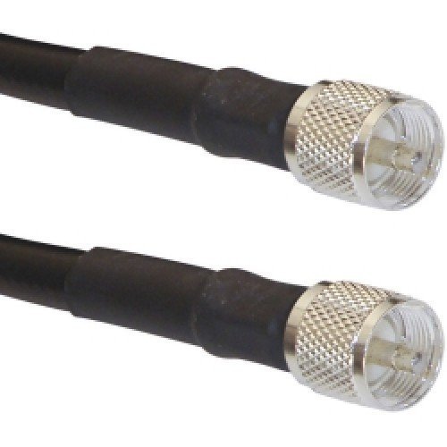MPD Digital rg213-50-pl259 50-Feet Antenna Cable of RG-213/U Super Low-Loss Double Shielded Coax Cable with PL...