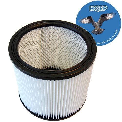 HQRP HEPA Cartridge Filter fits Shop-vac 903-04-00 for Wet / Dry Pickup + HQRP Coaster N2