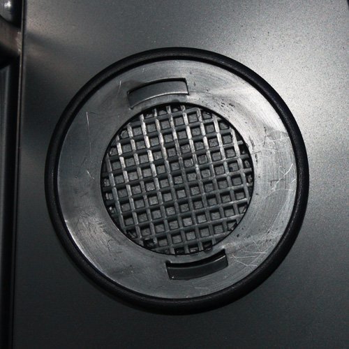 Edgestar 121 Bottle Single Zone Built-in Wine Cooler - Stainless Steel and Black N4