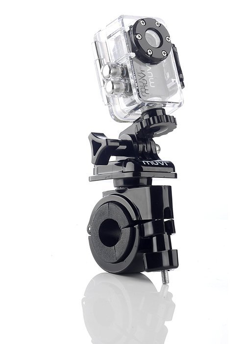 Veho VCC-A006-PHM Professional Handlebar and Helmet Mount for MUVI Atom and MUVI Atom NPNG (Black) N4