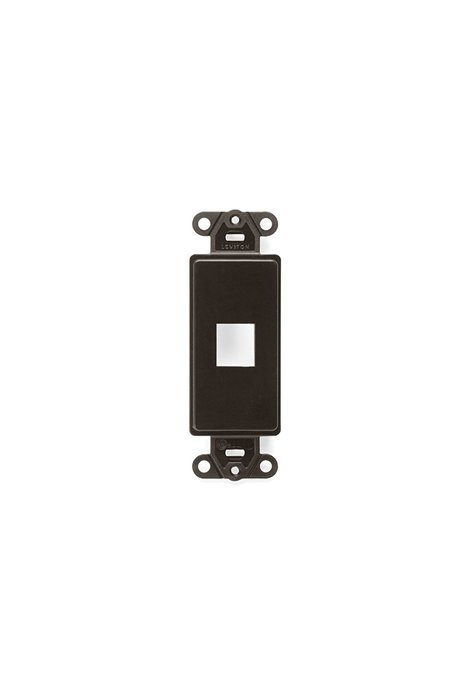 LEVITON 41643-T 3-Port QuickPort Decora Platform, Light Almond N14