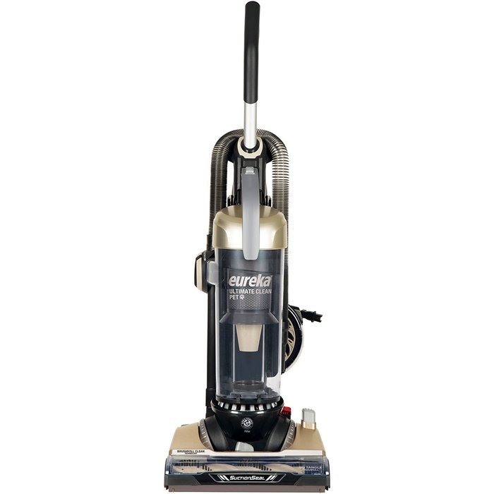 Eureka AirSpeed Clean Cyclonic Pet Upright Bagless Vacuum with Brushroll Clean and Suction Seal Technology