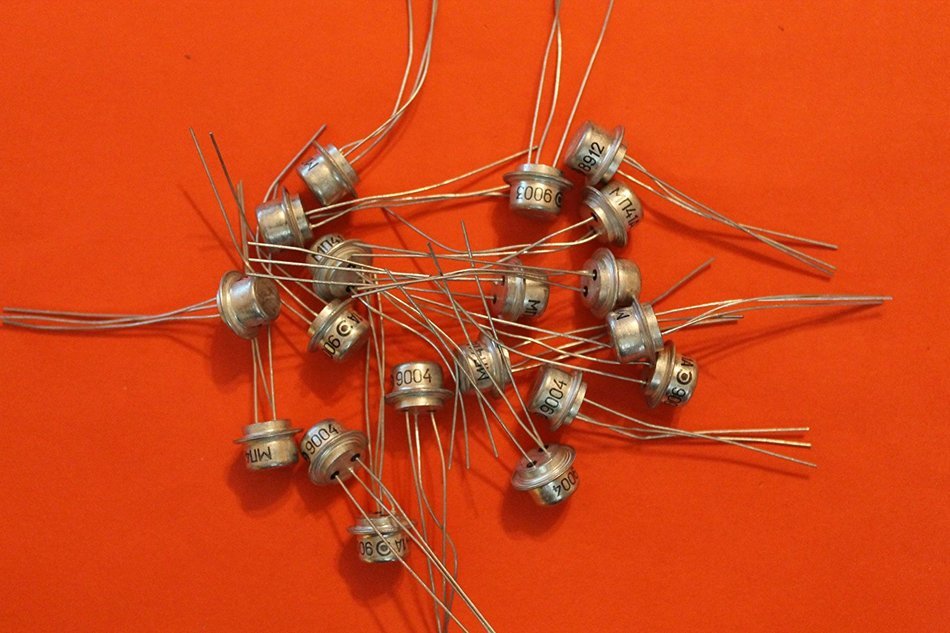 Transistors Germanium MP41A analogue 2N2428, 2N361, AC542 USSR 20 pcs