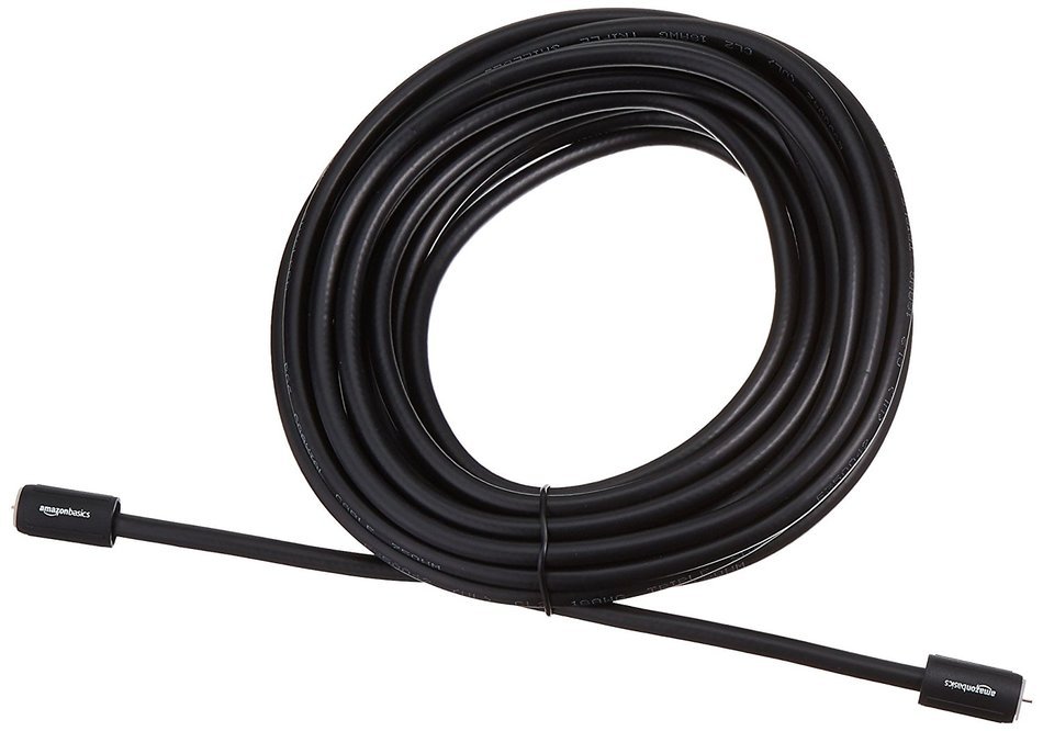 AmazonBasics CL2-Rated Coaxial Cable - 15 Feet N20