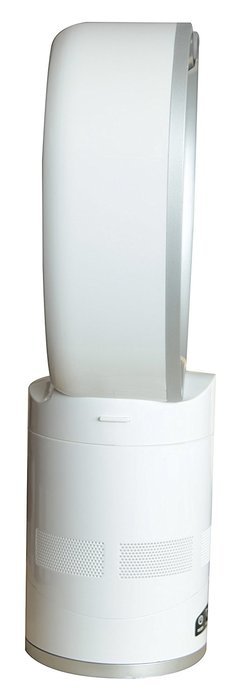 GoWISE USA GW21109 Bladeless Apple Fan with Remote Control & Timer Black/Silver N2