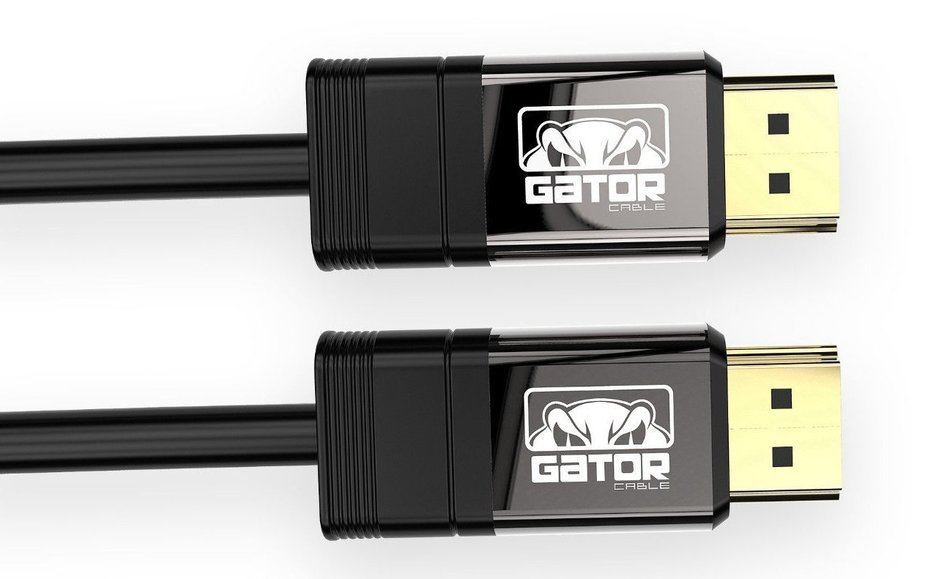 Gator Cable 75 feet Red HDMI Cable with rugged and durable aluminum metal housing High Speed V1.4 Ethernet 3D... N2