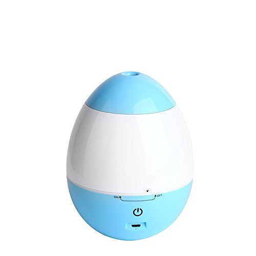 Ultrasonic Humidifiers, Cartoon Egg Tumbler mini USB desktop office humidifier, Cool Mist Whisper-quiet Operation...