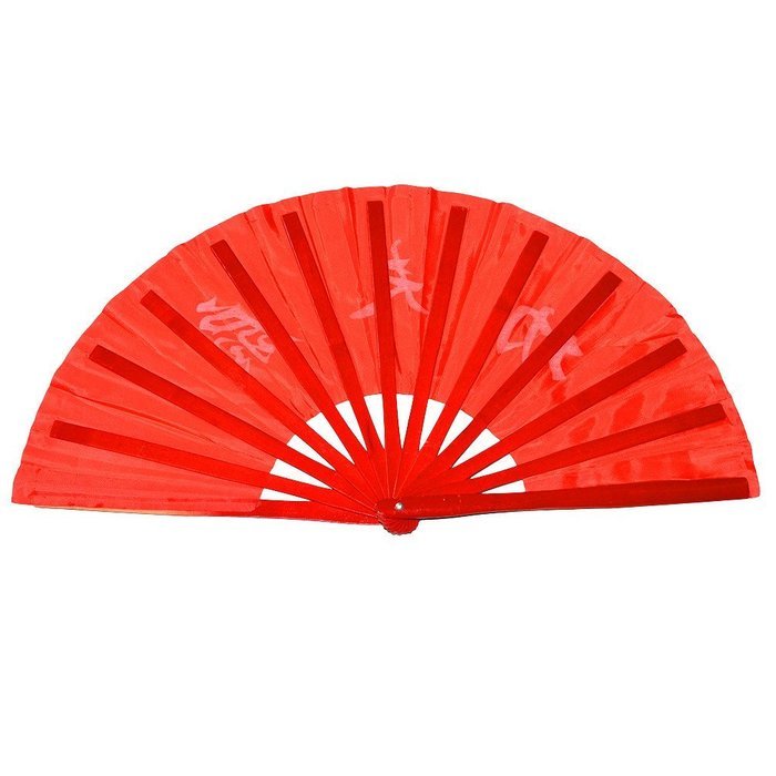 Chinese Kung Fu Tai Chi Fan Arts Dance/Practice Performance Bamboo Folding Fan (Dragon And Phoenix blue background) N10
