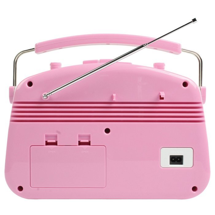 Konig Stylish Retro Table Radio - Pink N2
