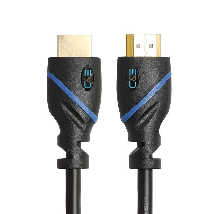 C&E 5 Pack High Speed HDMI Cable with Ethernet 8 Feet, Supports 3D and Audio Return, CNE620732