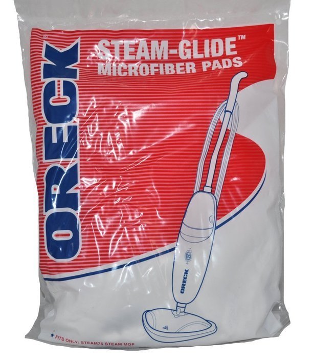 Oreck Steam-Glide Model-75 Bonnet Microfiber Mop Pads Kit 4 Pk Part # STEAMKIT75