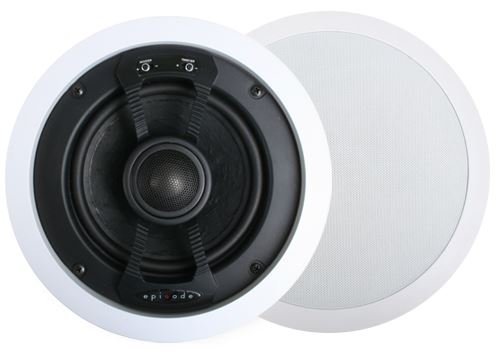 Episode 700 Series In-Ceiling Speaker with 8 in. Woofer (Pair) (White)