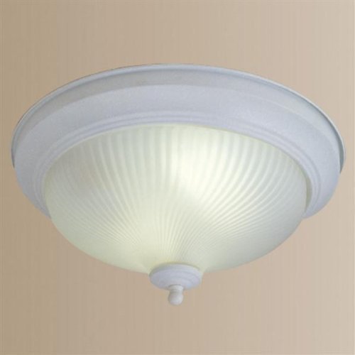 Livex Lighting 9040-13 1 Light Indoor Ceiling Mount, Textured White by Livex Lighting