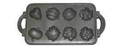 John Wright 73-304 Harvest Muffin Pan