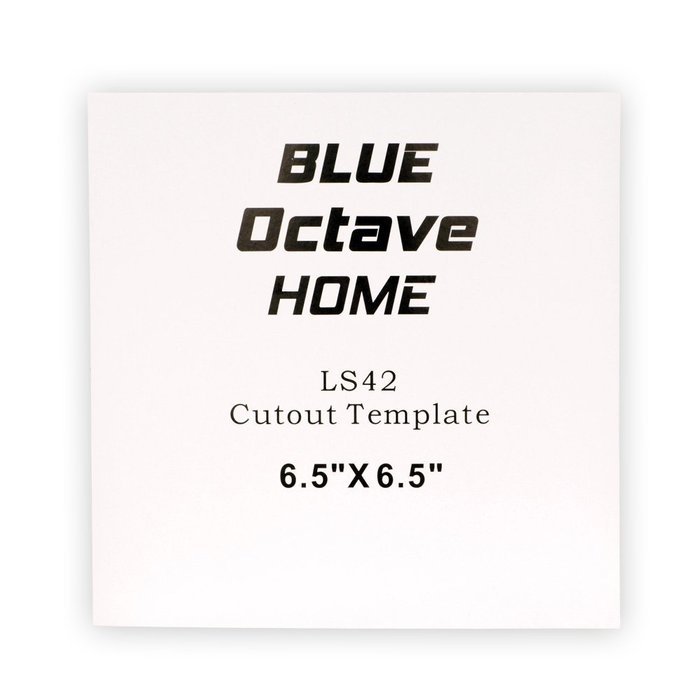 Blue Octave LS42 In Wall In Ceiling Speakers Home 1680 Watts New 4 Pair Pack LS42-4PR N2