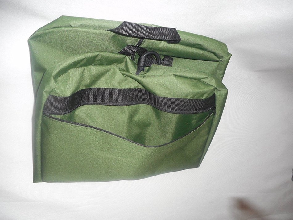 36 Inch Garment Bag 600 Denier Polyester,two Pockets,carry on Bag Made in U.s.a. (Gray) N7
