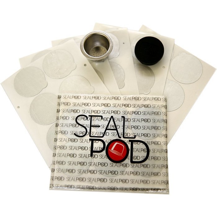 Nespresso Reusable Capsule: Sealpod Starter Pack - One Stainless Steel Refillable Pod for OriginalLine Nespresso... N2