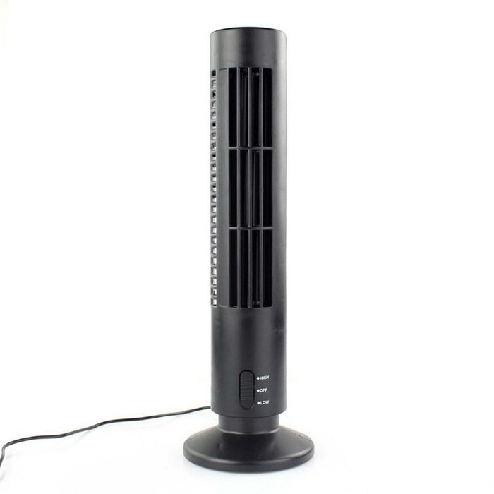 BIUBIU No Leaf Bladeless Air Conditioner, Black