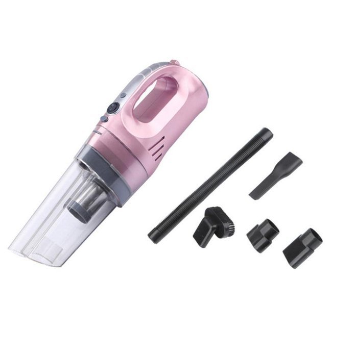 Iuhan Fashion Compact Car Vacuum Cleaner Super Cyclone Powerful Easy Use Versatile 12V 120W (applicable only for... N6
