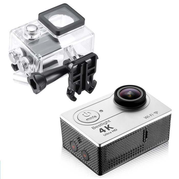 Bestlight sport Action Camera 12MP 4K 60fps WIFI 2-Inch LCD Display 170&deg; Wide Angle Full HD Lens,98FT/30m Waterproof... N5