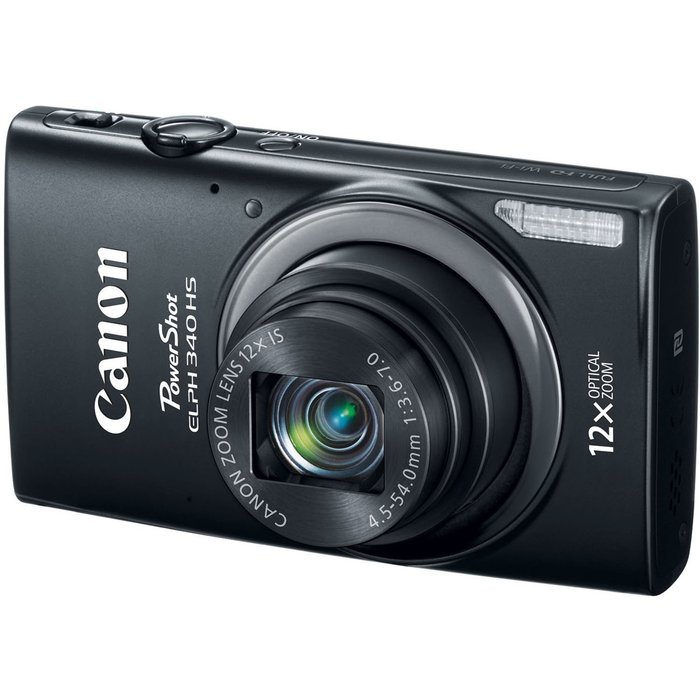 Canon PowerShot ELPH 340 HS 16MP Digital Camera (Silver)