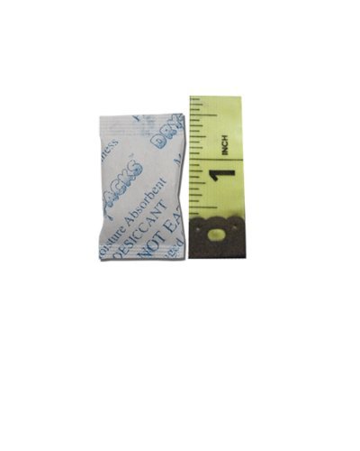 Dry-Packs 1gm Tyvek Silica Gel Packet, Pack of 20 N3