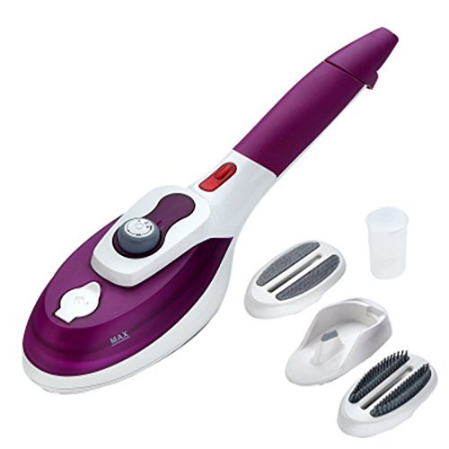 Villexun Small hand-held ironing Steam ironing brush portable mini household irons hung Shun clothing artifacts... N2