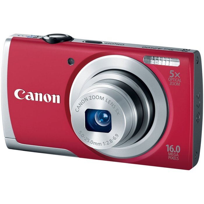 Canon PowerShot A2500 16MP Digital Camera with 5x Optical Image Stabilized Zoom with 2.7-Inch LCD (Silver) (OLD...