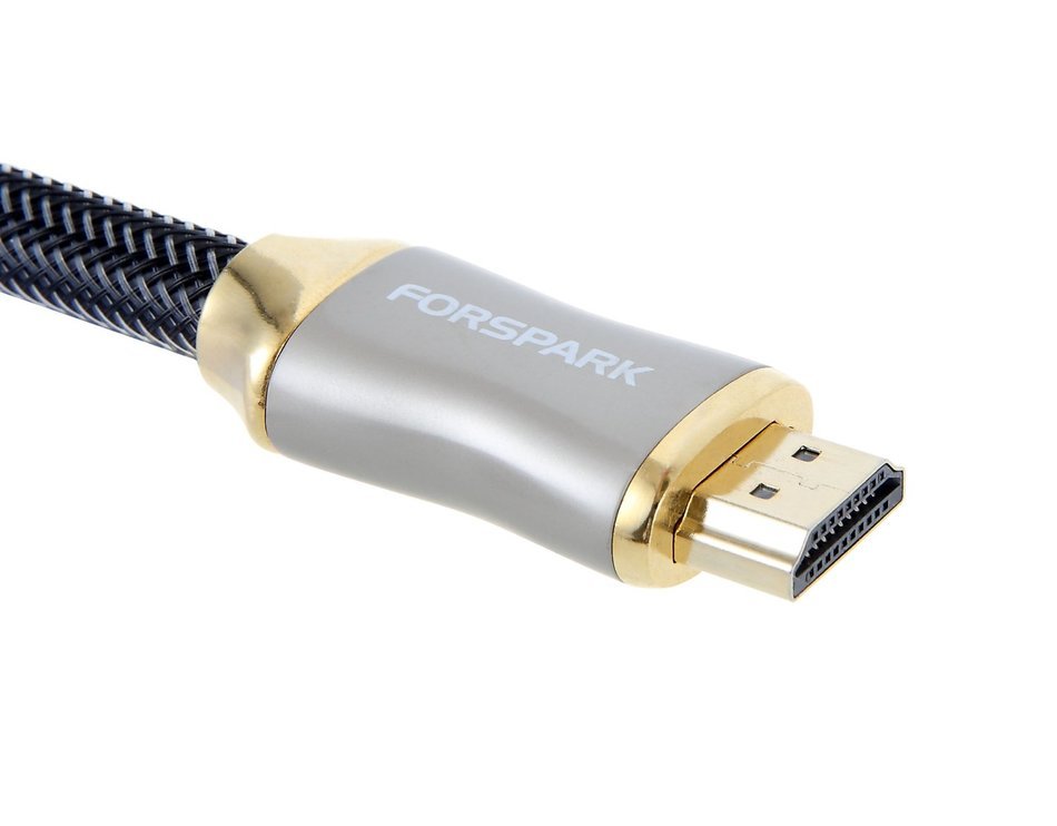 FORSPARK High Speed Ultra HDMI Cable 10Feet(3.1m) with Ethernet- 26AWG CL3 HDMI 1.4 - 2.0 Professional - 3D -4k... N9