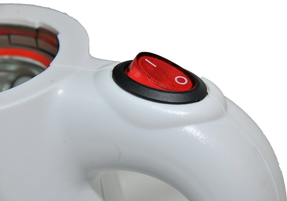 Smart Care Garment Steamer White 800W &ndash; Handheld & Compact w/ Heat Resistance Body - Ergonomic Design with One-touch... N5