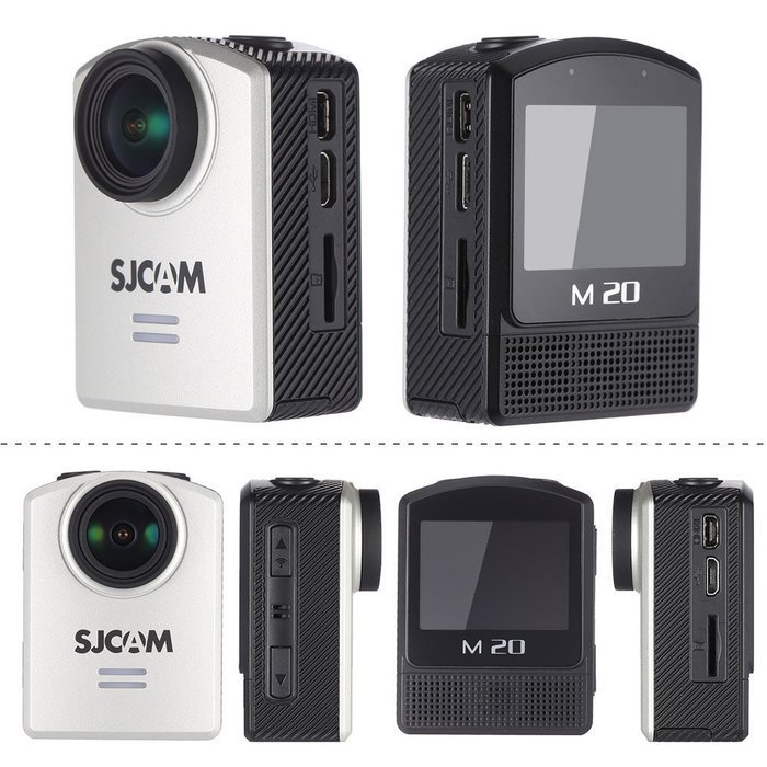 SJCAM M20 Sports Action Camera 4K 24fps 1080P 60fps Full HD Novatek NTK96660 16MP 166&deg;Wide Angle Waterproof 30M... N23