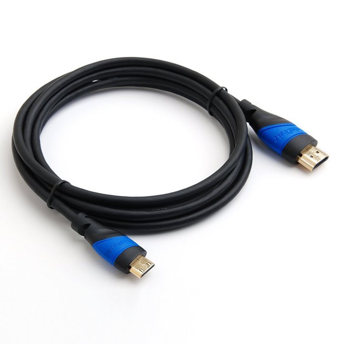 KabelDirekt (6 feet) Mini HDMI to HDMI Cable (1080p 4K 3D High Speed with Ethernet ARC) - FLEX Series N5