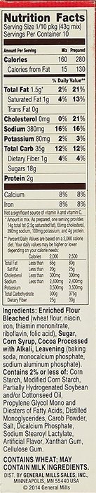 Betty Crocker Supermoist Cake Mix-Chocolate Fudge-15.25 oz
