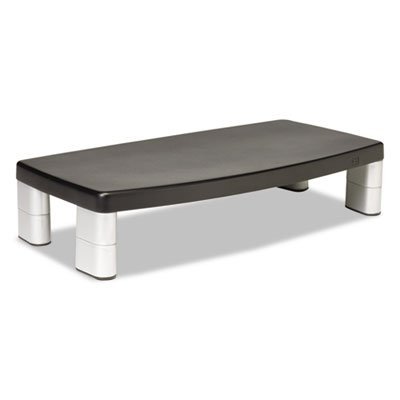 Mmm C-3M Extra-Wide Adjustable Monitor Stand Riser ,Adj Monitr ,Bk (Pack Of 3 N2